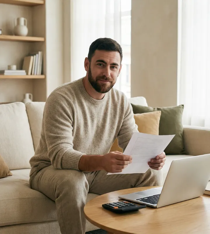 Homme investisseur