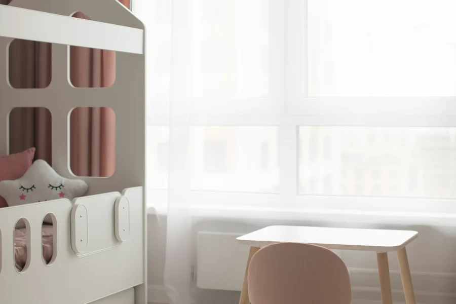 Vue sur un mini bureau