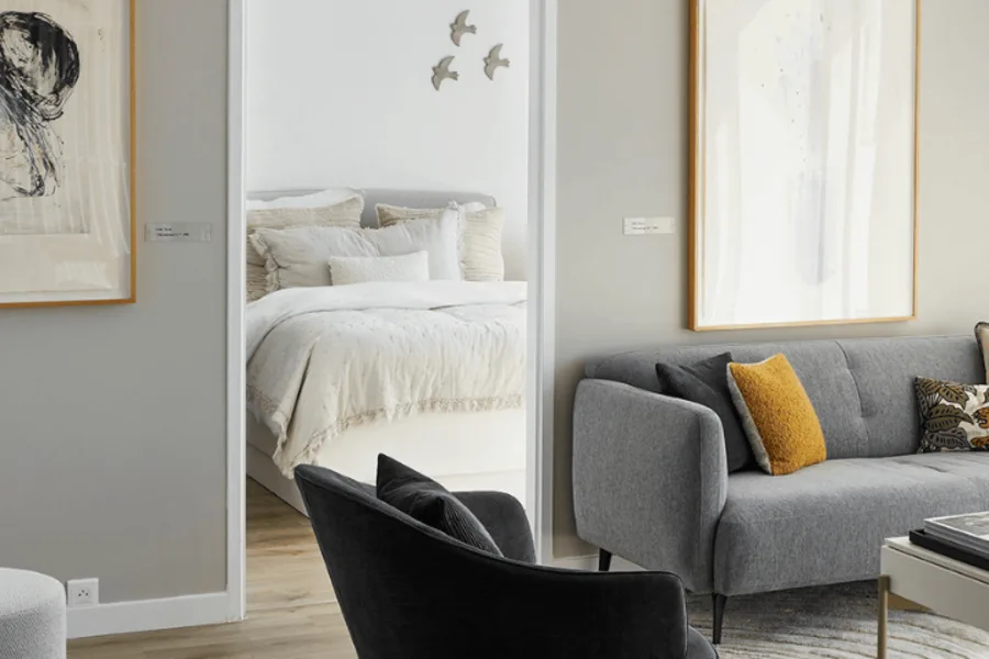Appartement neuf décoration contemporaine