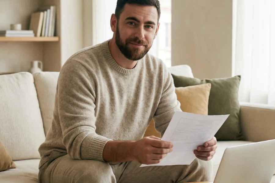 Homme investisseur